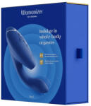 Womanizer - Duo 2. vibrátor léghullámos csiklóizgatóval (kék) - ovszer-vasarlas