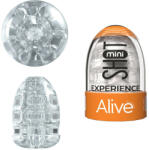 Alive Shot mini maszturbátor, semleges nyílással (áttetsző) - ovszer-vasarlas