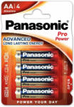 Panasonic AA-LR06 Pro Power alkáli elem 1, 5V, 4db (PANLR6EE/4BP)