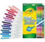 Crayola Crayola: Vékonyan és vastagon fogó lemosható filctoll készlet 50 db (7555)
