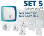 Homematic IP Extended Starter Kit - Iluminat și variator de intensitate luminoasă (HmIP-SET5)