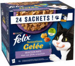 FELIX 24x85g Felix Sensations aszpikban vegyes válogatás nedves macskatáp