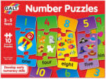 Galt Puzzle cu numere (3 piese) (1105050) Puzzle
