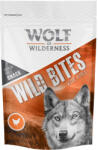 Wolf of Wilderness Wolf of Wilderness Testează: Hrană uscată, umedă, snackuri câini - Snack: Wild Bites Wide Acres- Pui (180g)