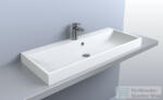 LunArt Atty 1000 99, 4x41, 8 cm-es beépíthető öntöttmárvány mosdó, fényes fehér 5999123005793 (5999123005793)