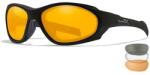 Wiley X Lövész szemüveg szürke + átlátszó + narancssárga lencsék