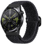 BSTRAP Braid Nylon szíj Samsung Galaxy Watch 42mm, black (SSG034C0202)
