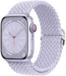 BSTRAP Elastic Nylon szíj Apple Watch 38/40/41mm, misty purple (SAP013C27)