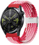 BSTRAP Elastic Nylon 2 szíj Samsung Galaxy Watch Active 2 40/44mm, strawberry (SSG026C09)