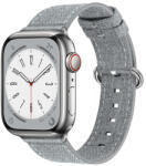 BSTRAP Denim szíj Apple Watch 38/40/41mm, gray (SAP015C02)
