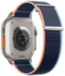 BSTRAP Velcro Nylon szíj Apple Watch 38/40/41mm, navy blue (SAP016C04)