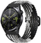 BSTRAP Elastic Nylon szíj Huawei Watch GT2 Pro, black qiao (SSG025C0806)