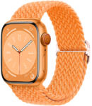 BSTRAP Elastic Nylon szíj Apple Watch 38/40/41mm, bright orange (SAP013C28)