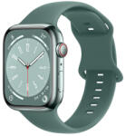 BSTRAP Smooth Silicone szíj Apple Watch 42/44/45mm, beedle green (SAP014C20)
