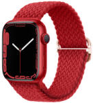 BSTRAP Elastic Nylon szíj Apple Watch 42/44/45mm, red (SAP013C33)