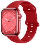 BSTRAP Smooth Silicone szíj Apple Watch 38/40/41mm, red (SAP014C03)