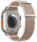 BSTRAP Velcro Nylon szíj Apple Watch 38/40/41mm, silty sand (SAP016C05)