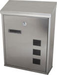 EvoTools Professional Cutie Postala Inox cu Capac - Lungime 260 mm Latime 90 mm Inaltime 335 mm (674760)