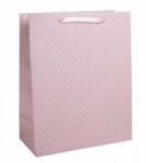Yalong Ajándéktasak - pöttyös rózsaszín 18x23 cm (371487)