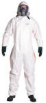 M-SAFE MJ 78-250 M-Safe overáll, PP/PE anyag, fehér/sárga 3XL