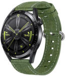 BSTRAP Denim curea pentru Huawei Watch GT2 Pro, olive green (SSG031C0807)