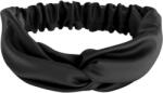 MAKEUP Bentiță din satin, neagră Satin Twist - MAKEUP Hair Accessories
