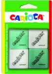 CARIOCA Szögletes radír szett két színnel 4db-os (42862)