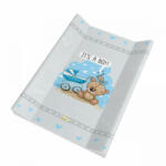  Babastar puha 2 ékes pelenkázó lap 50*70 cm - it's a boy ! maci babakocsi szürke