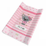  Babastar merev pelenkázó lap 50*80 cm - It's a girl ! koala rózsaszín