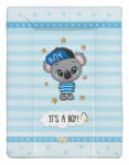  Babastar puha pelenkázó lap 50*70 cm - It's a boy ! koala kék - babastar