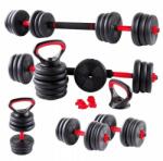 FitTronic Gantera reglabila kettlebell FitTronic 6 in 1 de 40 kg KF40