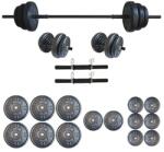 FitTronic Set haltera si gantere FitTronic 75 kg GR75