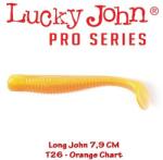 Lucky John Shad LUCKY JOHN Long John 7.9cm, culoare T26, 8buc/plic (LJ-LJ31-T26)