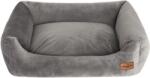 RECOBED RECOBED Welurove kanapé szürke M 80x65cm