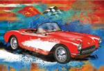 EUROGRAPHICS 8551-5599 - Corvette Cruising - 550 db-os puzzle fém dobozban