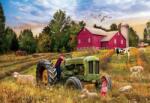 EUROGRAPHICS 8551-5780 - Vintage Tractor - 550 db-os puzzle fém dobozban (8551-5780)
