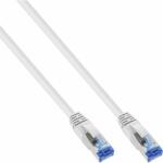 InLine Cablu de retea RJ45 S/FTP PiMF Cat. 6A LSOH 0.25m Alb, InLine IL76821W (IL76821W)