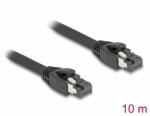 Delock Cablu de retea RJ45 Cat. 8.1 S/FTP LSOH GHMT 10m Negru, Delock 80237 (80237)