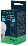 V-TAC 3.7W E27 G45 meleg fehér LED égő - SKU 8045 (8045)