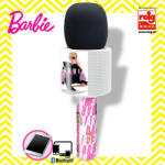 Reig Musicales Microfon cu conexiune bluetooth Barbie Instrument muzical de jucarie