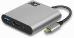  Notebook adapter USB-C 3.2 Gen1 szürke ACT (AC7022)