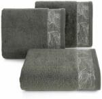 Eurofirany Agis jacquard törölköző Acélszürke 30x50 cm