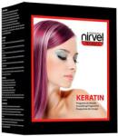 Nirvel KERATIN Cream Soft - Keratinos tartós hajegyenesítő csomag vékony hajra