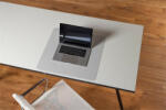 RS OFFICE Könyökalátét, PP, 60x60 cm, RS OFFICE, "Puro Sens Stijl Stone White (05-6060SW) - iroszer24