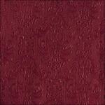 Ambiente Elegance ruby red dombornyomott papírszalvéta 40x40cm, 15db-os - szep-otthon