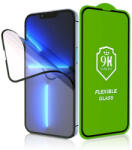 BestSuit Samsung SM-A346 Galaxy A34 5G rugalmas üveg képernyővédő fólia - Bestsuit Flexglass 3D Full Cover - fekete - mobilehome