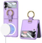 GKK HOOK MAGSAFE Husă de protecție pentru Samsung Galaxy Z Flip 4 5G violet