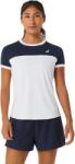 Asics Női póló Asics Court Short Sleeve Top - Fehér