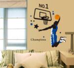 A. B. C Vidám Fal Falmatrica - Kosárlabdázó Méret: 70 x 50 cm - Falmatrica gyerekszobába