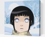  Festés számok szerint - Hinata Hyuga Méret: 50x50cm, Keretezés: Kartonlemezen